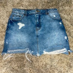 Forever 21 Jean Skirt